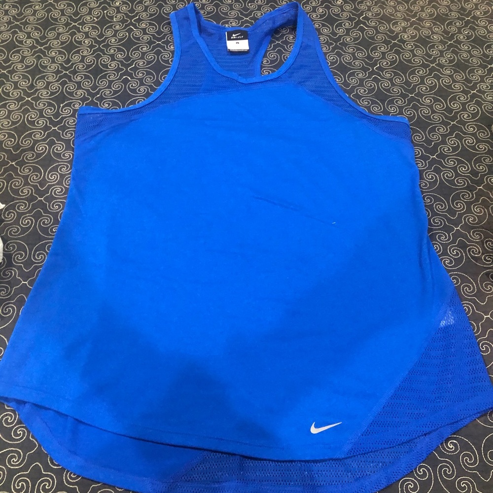 Nike tank top- blue large